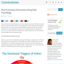 Sur le Web, les couleurs baladent complètement les consommateurs