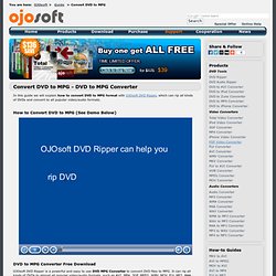 Convert DVD to MPG - DVD to MPG Converter Free Download