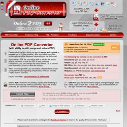 Convert ODT to PDF online and free