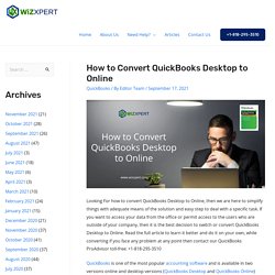 How to Convert QuickBooks Desktop to Online in 9 steps