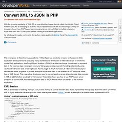 Convert XML to JSON in PHP