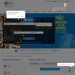 USD to INR Converter - Dollar to Rupee Online Exchange Rate