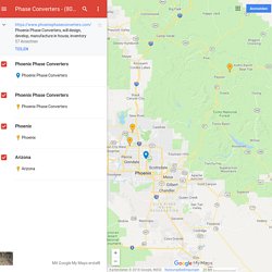 Phase Converters - (800) 417-6568 - Phoenix Phase Converters – Google My Maps