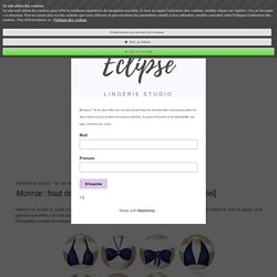 Monroe : haut de bikini convertible [ Patron gratuit + tutoriel] - Site de eclipse-lingerie-studio !