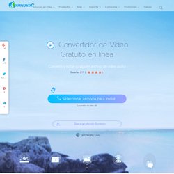 Convertidor de Video Online de Apowersoft – ayuda a convertir videos online a MP4, AVI