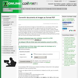 Convertisseur PDF en ligne
