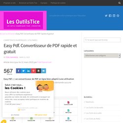 Easy Pdf. Convertisseur de PDF rapide et gratuit