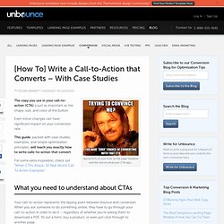 [How To] Write a Call-to-Action that Converts – With Case Studies