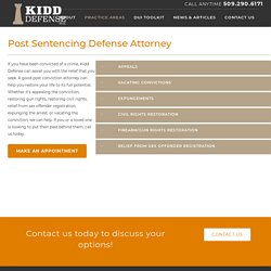Post Conviction Attorney in Spokane,WA
