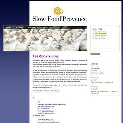 Les Conviviums Slow Food en France