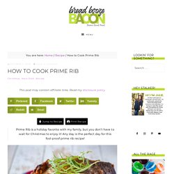 How to Cook Prime Rib