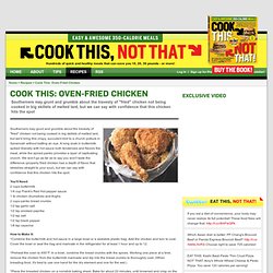 Oven-Fried Chicken