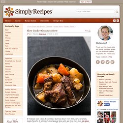 Slow Cooker Guinness Stew Recipe, Guinness and Beef Stew Recipe