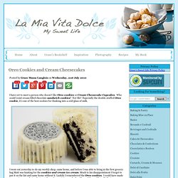 Martha Stewarts Cookies and Cream Cheesecakes