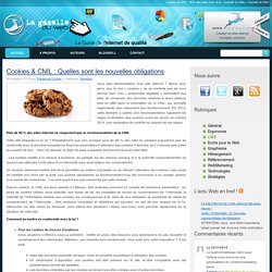 Cookies & CNIL : 90% des sites hors la loi - Gazelle du Web