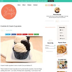 Cookies & Cream Cupcakes – Fake Ginger