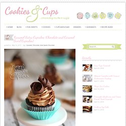 Karamel Sutra Cupcakes (Chocolate and Caramel Swirl Cupcakes)