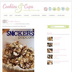 Snickers Popcorn