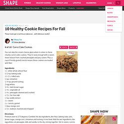 Carrot Cake Cookies - The Best Healthy Cookie Recipes - Shape Magazine - Page 4