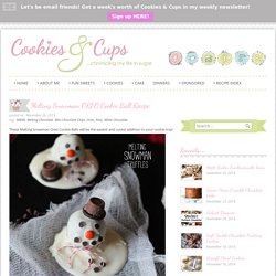 Cookies and Cups Melting Snowman OREO Cookie Ball Recipe - Cookies and Cups