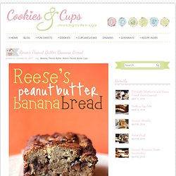 Reese’s Peanut Butter Banana Bread