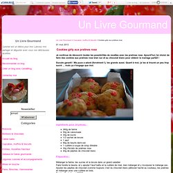 Cookies girly aux pralines rose - Un Livre Gourmand