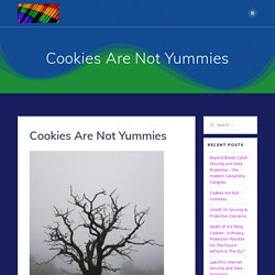 Cookies Are Not Yummies – DATARAINBOW