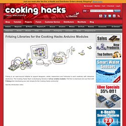 Cooking Hacks - Let's Cook - Fritzing Libraries
