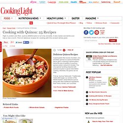 View All Photos < Cooking with Quinoa: 15 Recipes