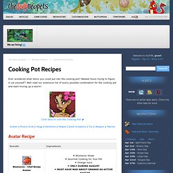 Cooking Pot Recipes