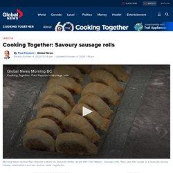 Cooking Together: Savoury sausage rolls