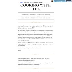Cooking With Tea
