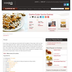 Cookie-Cutter Vanilla Cookies