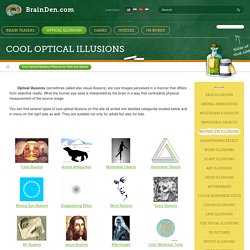 Cool Optical Illusions Pictures for Kids and Adults