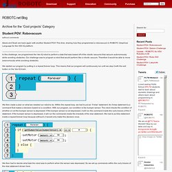 Cool projects at ROBOTC.net Blog