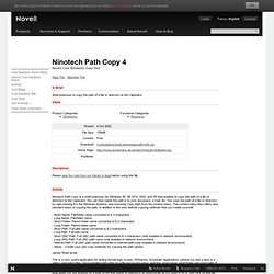 Ninotech Path Copy 4