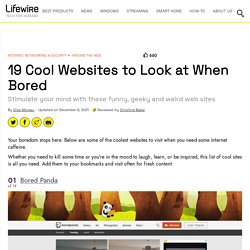 24 Cool Websites to Look at When Bored