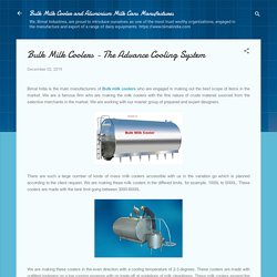 Top Bulk Milk Coolers Suppliers