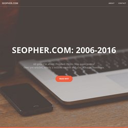 The 40 coolest free applications around - Seopher.com