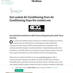 Get coolest Air Conditioning from Air Conditioning Guys the coolest one