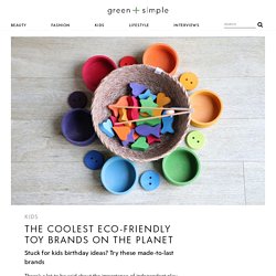 The coolest eco-friendly toy brands on the planet - green+simple : green+simple