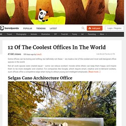 12 des bureaux cool du monde
