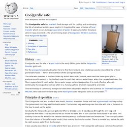 Coolgardie safe - Wikipedia