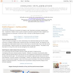 Cooling Inflammation: Health in Diagrams I — Gut Flora and Diet