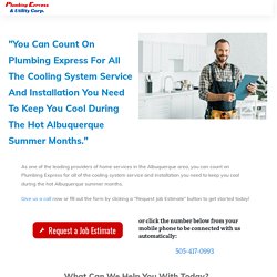 Cooling System Services in Albuquerque, New Mexico