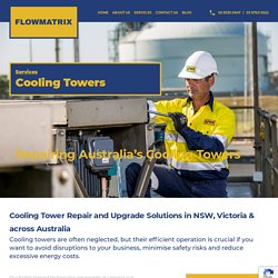 Cooling Towers Repairs, Maintenance & Installation