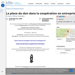 Dauphine Alumni - Le réseau des Dauphinois - Diplômés et étudiants de Paris-Dauphine