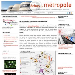 Le succès de la coopération métropolitaine - Échos de métropole