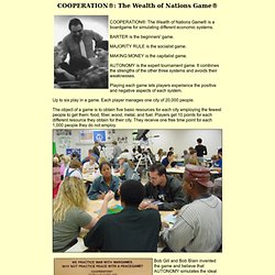 COOPERATION®: The Wealth of Nations Game®