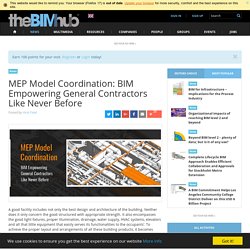 MEP coordination through BIM